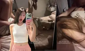 คลิปหลุด Pitchytd Onlyfans น้องเบลสาวหมวยตัวเล็กจับยกขากระแทกหีแล้วขยำนมเสียวๆ ซ-300x450